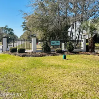 1055 2 Ferry Landing Drive SW, Supply, NC 28462 — lot in Live Oakes, Supply, NC, photo 4 of 6: 1055 Gate