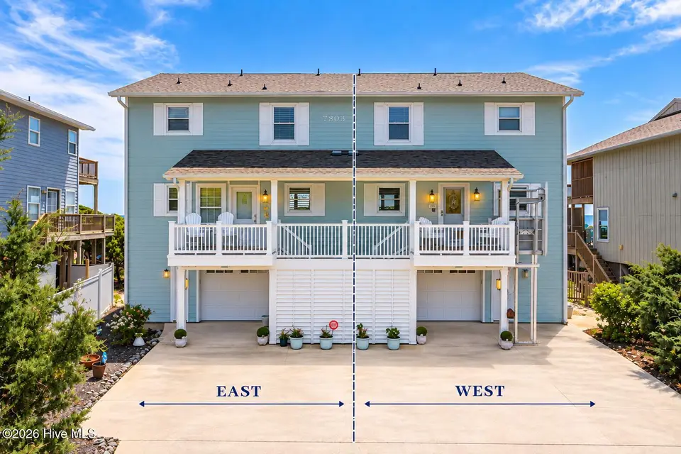 7803 Ocean Drive East, Emerald Isle, NC 28594 – photo 1 of 62: 7803 Ocean Dr. Front