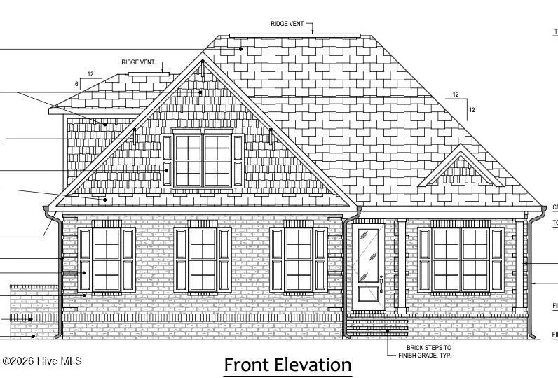 3365 Stone Crab Court SW, Supply, NC 28462 — 4-bedroom home in Oyster Harbour, Supply, NC, photo 1 of 1: Front Elevation