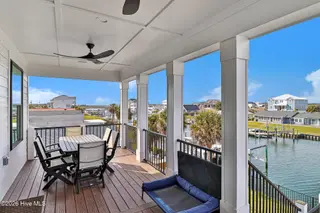 524 N Kinston Avenue, Atlantic Beach, NC 28512 – photo 20: Covered Deck with Water Views