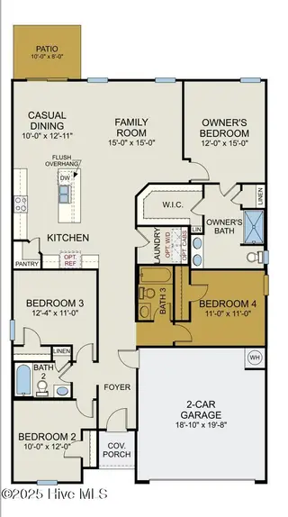 516 Bannermans Mill Road, Richlands, NC 28574 – photo 2: Floor Plan