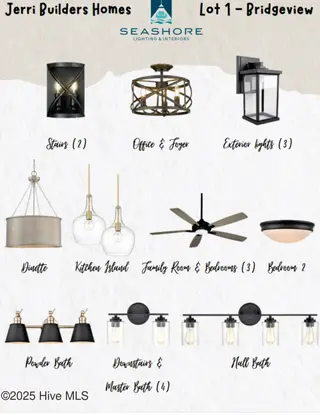 201 Coastline Circle, Cedar Point, NC 28584 – photo 4: Lighting Selections