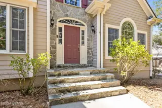 121 Oakleaf Drive, Pine Knoll Shores, NC 28512 – photo 3: front door