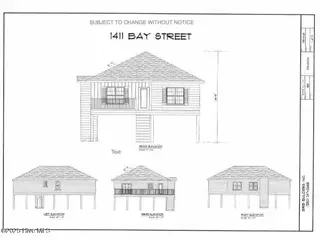 1411 Bay Street, Morehead City, NC 28557 – photo 2: 1411 BAY ST FRONT DIAGRAM