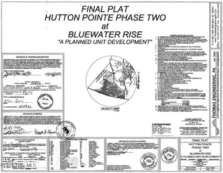 3004 Yellowfin Drive, New Bern, NC 28562 – photo 5: Hutton Pointe Plat Map Page 1