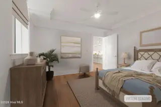 805 Mulberry Street Unit 112, Beaufort, NC 28516 — 1-bedroom condo in 805 Mulberry, Beaufort, NC, photo 6 of 24: Primary Bedroom