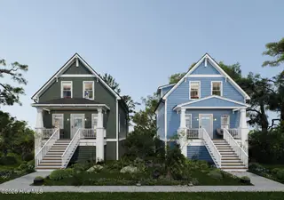 2207 8 Gibson Avenue, Wilmington, NC 28403 — lot in Carolina Place, Wilmington, NC, photo 3 of 8: Green & Blue FRONT
