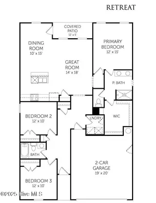 149 N Squires Run Lane, Richlands, NC 28574 – photo 2: Floor Plan
