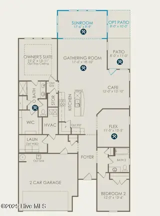 325 Eagle Claw Drive 4035, Carolina Shores, NC 28467 – photo 6: Bedrock Floorplan