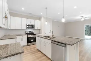 222 Cline Way Unit 134, Beaufort, NC 28516 – photo 15: Open Concept Kitchen and Living