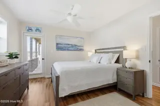 2508 Ocean Drive 14a1, Emerald Isle, NC 28594 – photo 20: Master with Entrance to Front Deck