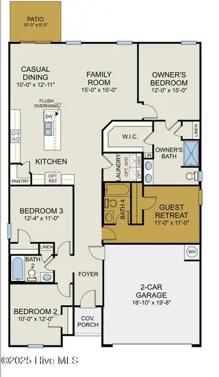 520 Bannermans Mill Road, Richlands, NC 28574 – photo 2: Floor Plan