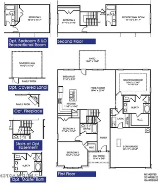 127 Cherry Laurel Drive, Wallace, NC 28466 – photo 21: Floor Plan