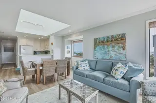 2111 W Fort Macon Road 313 Dunescape, Atlantic Beach, NC 28512 – photo 11: Living room with ocean views