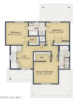 632 Chambers Drive, Southern Pines, NC 28387 – photo 4: Sl_Lot_54_Second_Floor