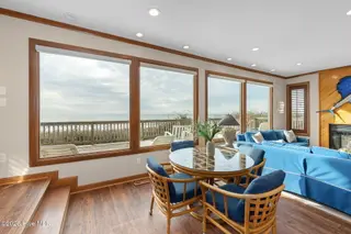 111 Dogwood Circle, Pine Knoll Shores, NC 28512 – photo 21: Stunning views from the living quarters
