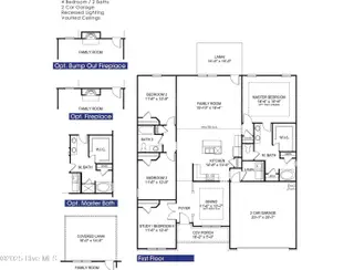 1222 Mandevilla Drive SE, Bolivia, NC 28422 – photo 4: 2100 Floorplan