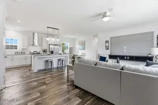 435 Pine Hill Road, West End, NC 27376 — 3-bedroom manufactured home, West End, NC, photo 3 of 28: 435 living-room2