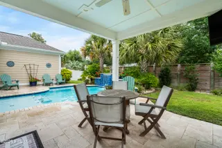1620 Harbour Place Drive, Calabash, NC 28467 – photo 14: Backyard Lanai