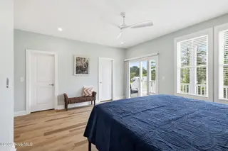 111 Jade Street, Beaufort, NC 28516 – photo 15: Primary bedroom with porch access