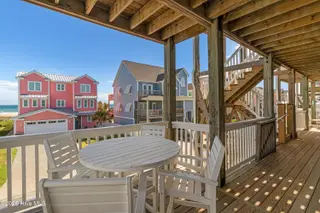 203 Ocean Boulevard 203-B Triple S Condos, Atlantic Beach, NC 28512 – photo 23: Covered deck with ocean views