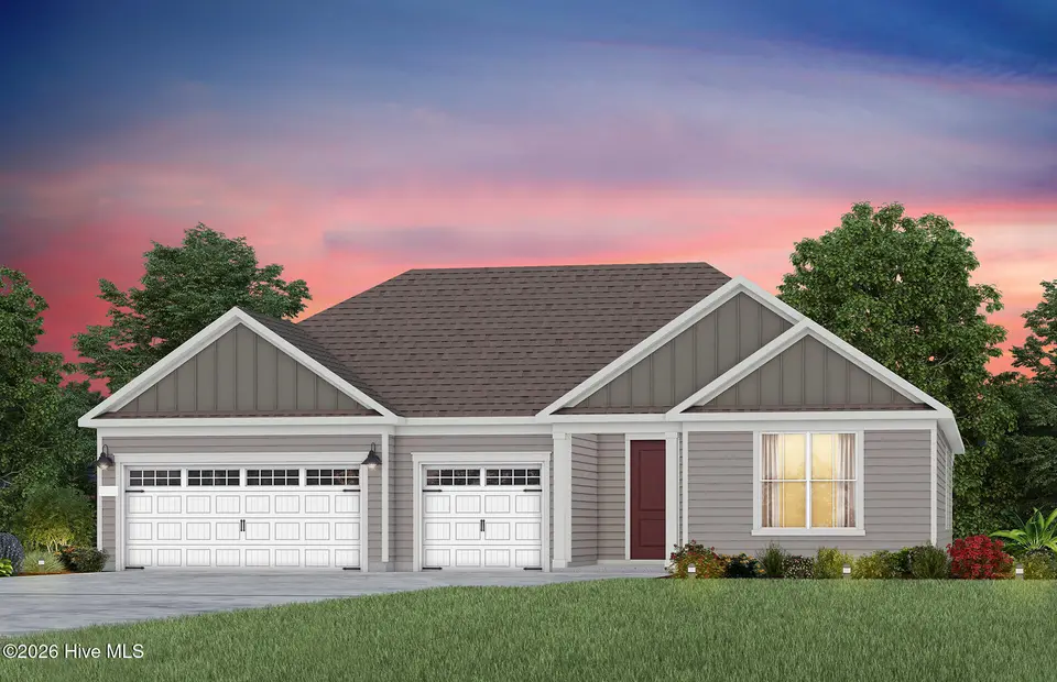 6064 Greater Burdock Court, Winnabow, NC 28479 — 3-bedroom home in Del Webb Mallory Creek, Winnabow, NC, photo 1 of 1: Exterior Rendering