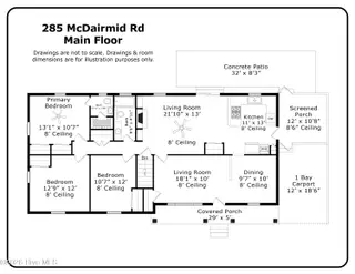 285 Mcdairmid Road, Pinehurst, NC 28374 – photo 9: 285 McDairmid Rd-Main Floor_page-0001