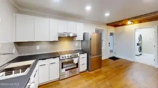 124 Jefferson Street, Beaufort, NC 28516 — 3-bedroom home in Kathryn Court, Beaufort, NC, photo 7 of 30: 124-Jefferson-St-Kitchen 1