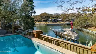 240 Salter Path Road, Pine Knoll Shores, NC 28512 – photo 13: Pool & Dock view