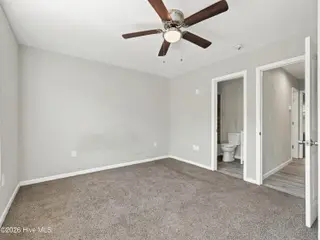 508 Redwood Place 2, Jacksonville, NC 28540 — 3-bedroom condo in Shamrock Village, Jacksonville, NC, photo 20 of 35: 3rd story Front Bedroom
