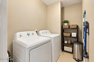 150 Lands End Court A42, Morehead City, NC 28557 — 3-bedroom condo in The Shores at Spooners Creek, Morehead City, NC, photo 23 of 50: Laundry