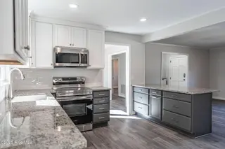 255 Foxcroft Road, Whispering Pines, NC 28327 – photo 8: Kitchen with Stainless Steel Appliances