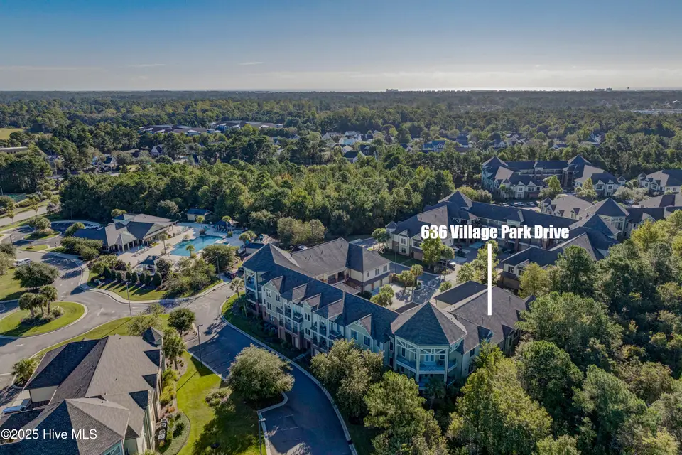 636 Village Park Drive 101, Wilmington, NC 28405 – photo 1 of 61: Exterior Drone