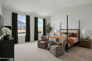 9247 Salty Breeze Place, Leland, NC 28451 — 3-bedroom home in Grand Park, Leland, NC, photo 24 of 47: Primary Bedroom - Davis - Ovation at Swe