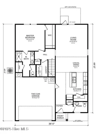 950 Plymouth Road, Boiling Spring Lakes, NC 28461 – photo 4: Vineyard Floorplan 1st Floor