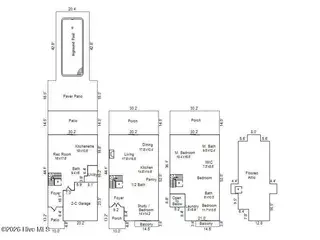 205 Back Street, Newport, NC 28570 – photo 3: Floor Plan 205 Back
