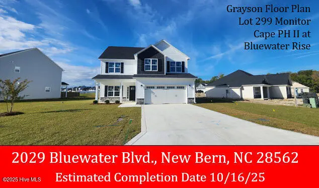 2029 Bluewater Boulevard, New Bern, NC 28562 – photo 1 of 13: MLS Photo 10-4-25