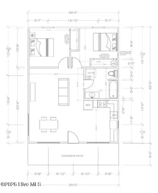 171 Long Pond Loop, Swansboro, NC 28584 – photo 17: Floor Plan