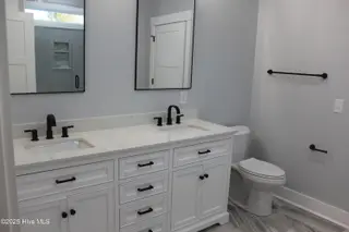 316 Bobbys Drive, Newport, NC 28570 – photo 20: Master bath view 1