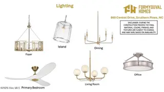 860 Central Drive, Southern Pines, NC 28387 – photo 10: Lighting