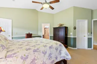 9 Golf Crest Court, Carolina Shores, NC 28467 — 3-bedroom home in Carolina Shores, Carolina Shores, NC, photo 21 of 46: Master Bdrm