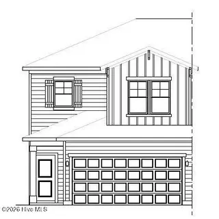 349 Parkington Lane 95a, Ocean Isle Beach, NC 28469 — 3-bedroom townhome in The Villas at Seaside, Ocean Isle Beach, NC, photo 1 of 22: front elevation
