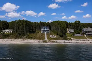 558 Sandy Point Drive, Beaufort, NC 28516 – photo 22: View from shoreline
