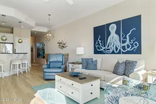 1435 Salter Path Road I1, Indian Beach, NC 28512 – photo 9: Living Room