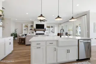 135 Gallants Point Road, Beaufort, NC 28516 – photo 12: Kitchen to Great Room