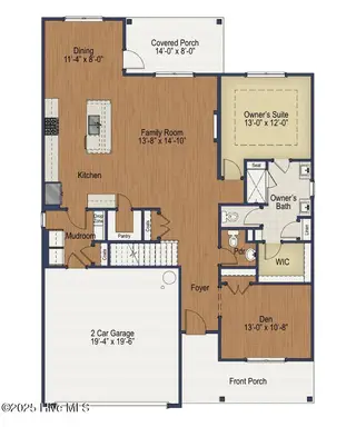 315 Ashurst Road, Carthage, NC 28327 – photo 2: First Floor Cutsheet