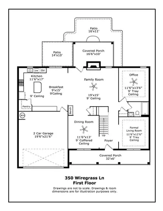 350 Wiregrass Lane, Southern Pines, NC 28387 – photo 6: 1st Floor _ 350 Wiregrass Ln