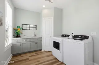 111 Jade Street, Beaufort, NC 28516 – photo 6: Laundry Room with storage closet