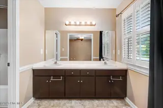 302 N Pointe Drive, Goldsboro, NC 27530 – photo 24: Dual Vanities in Master Bathroom