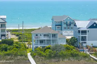 601 New River Inlet Road, North Topsail Beach, NC 28460 – photo 5: 601 New River Inlet Road - Aerial - Edit